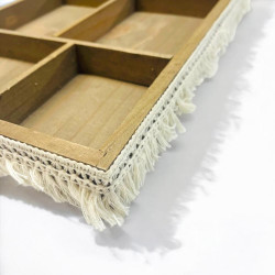 Display wooden tray