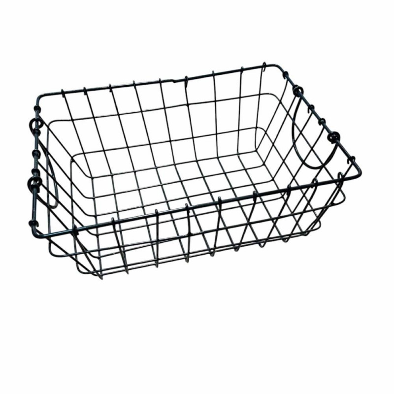 Körbchen aus Metall schwarz