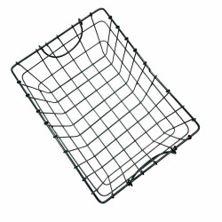 Körbchen aus Metall schwarz