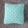 Kissenhülle Woven Classic 4040aqua