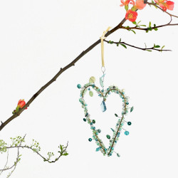 Dekoration FUNKEL Herz romance sky