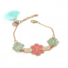 Armband PEARL 3 Flowers- SALE