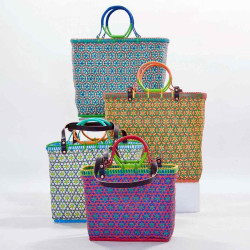Tasche, Korb Set3 Floretta