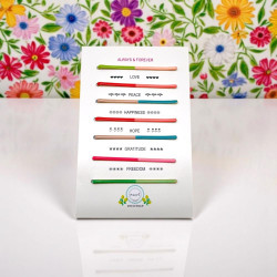 Haarclip Emaille Set7