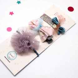 Haarclips Princess Bow Set3