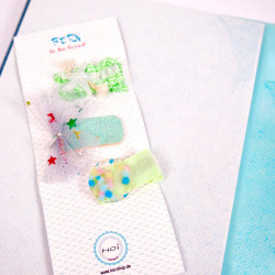 Haarclips Button Set3