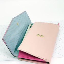 Portemonnaie FUJI V-neck plum