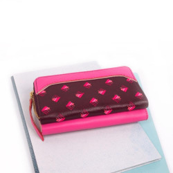 Portemonnaie FUJI DW plum