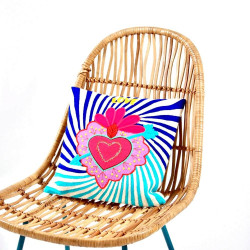 Kissenhülle Mexican Heart 3030