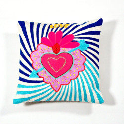 Kissenhülle Mexican Heart 3030