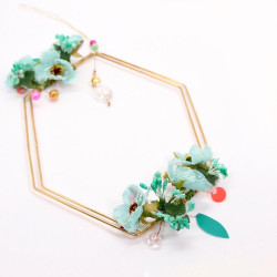 Dekoration Romance Flower Edges