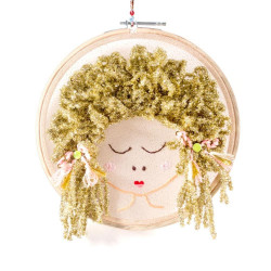 Wanddekoration Display A. gold