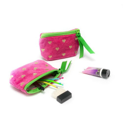 Täschchen Mini Zip Velvet Sparkle