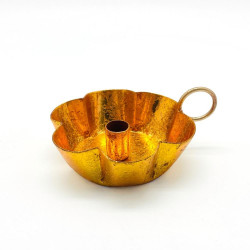 Kerzenhalter Metallic Sparkle gold