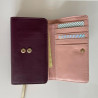 Portemonnaie CODE Leder DW plum