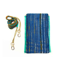 Handytäschchen Anker blue