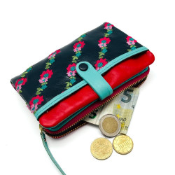 Portemonnaie Florentine sm folded navy