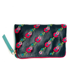 Portemonnaie Florentine sm folded navy