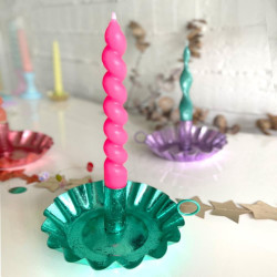 Kerzenhalter Sparkle Mintgreen L