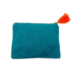 Täschchen zip autumn flower