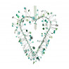 Dekoration FUNKEL Herz mint