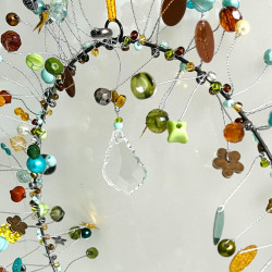 Dekoration FUNKEL Kranz dk multi