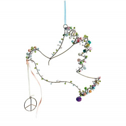 Dekoration Funkel Friedenstaube