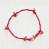 Armband HOT Beadknot lotuspink