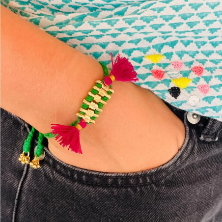 Armband HOT centerpiece tassels Leaf