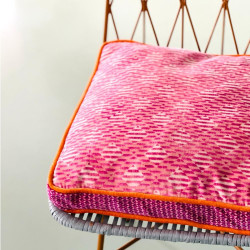 Kissenhülle Box Geo berry 40405