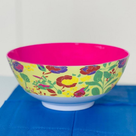 Schale M Melamin FL Bloom