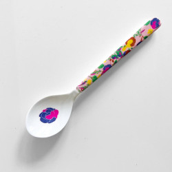 Kleiner Löffel Melamin Bloom pink