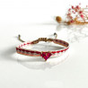 Armband Woven Tape Heart
