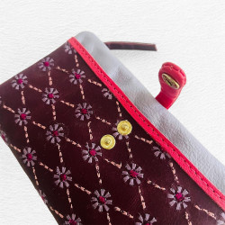 Portemonnaie Leder buffalo sm folded altrosa