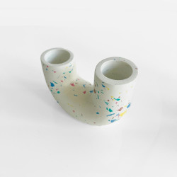 Kerzenhalter concrete doubleholder