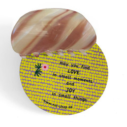 Haarclip/Haarklammer diagonal stripe mix