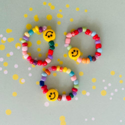 Ring elastic Smiley