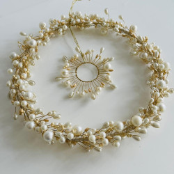 Dekoration FUNKEL Gold in Gold