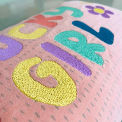 Kissenhülle Velvet Lucky Girl 3050