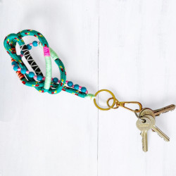 Schlüsselband/ Lanyard Wrap + Beads