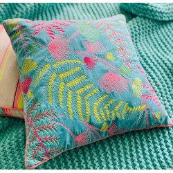 Kissenhülle Ferns 5050 aqua