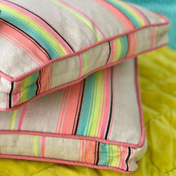 Kissenhülle Chaircushion Neonstripe 40405