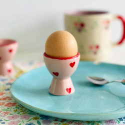 Eierbecher Keramik hearts