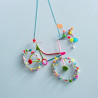 Dekoration FUNKEL Fahrrad pastel