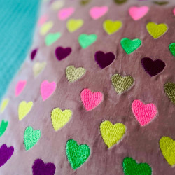 Kissenhülle Hearts 5050 pink