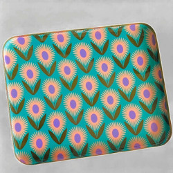 Tablett square L Geoflower