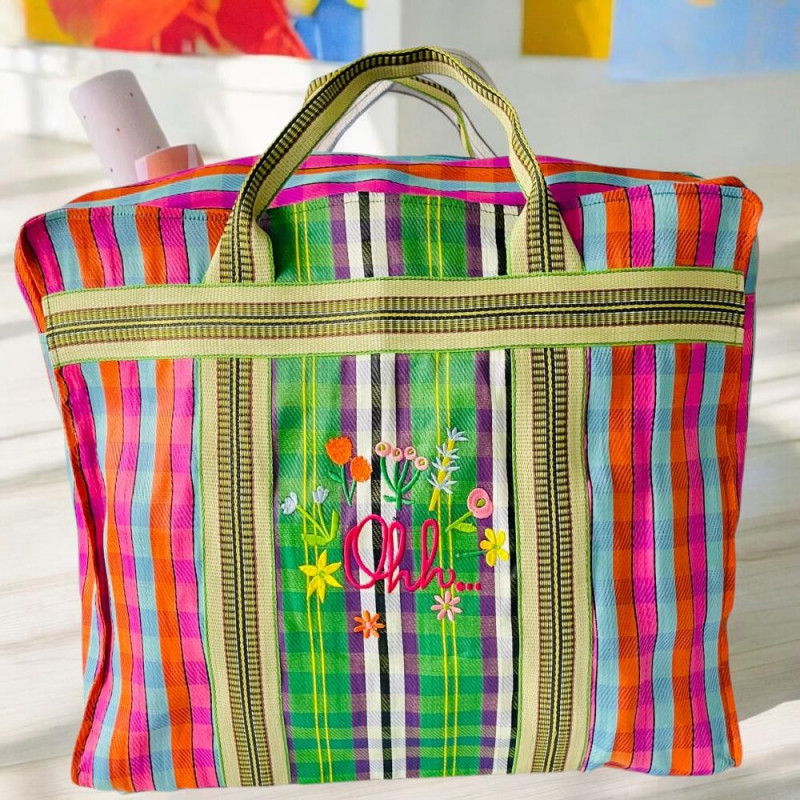 Shopper zip XXL recycle plastic OHH