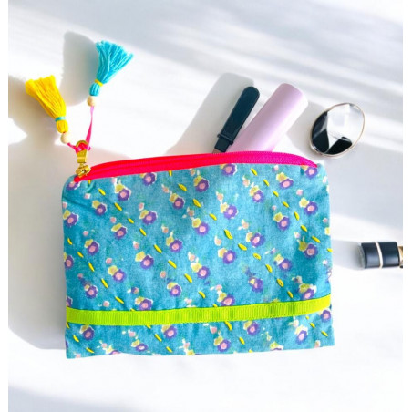 Täschchen Bloomily skyblue