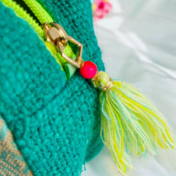 Täschchen zip Love Yoga