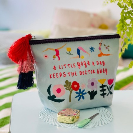 Täschchen Canvas Yoga